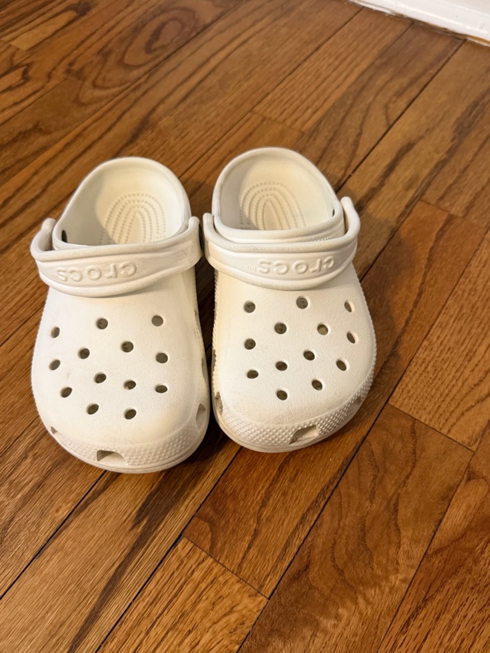 CROCS Kids White Classic Clog